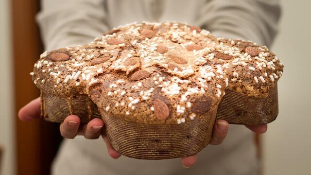 Colomba Easter cake Rome