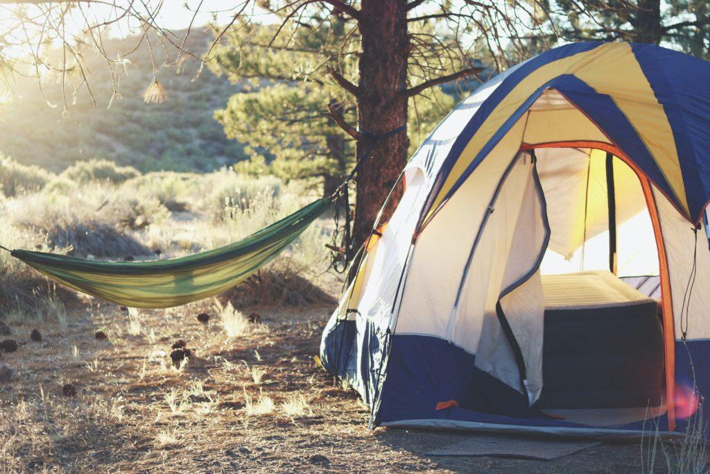 camping tent hammock