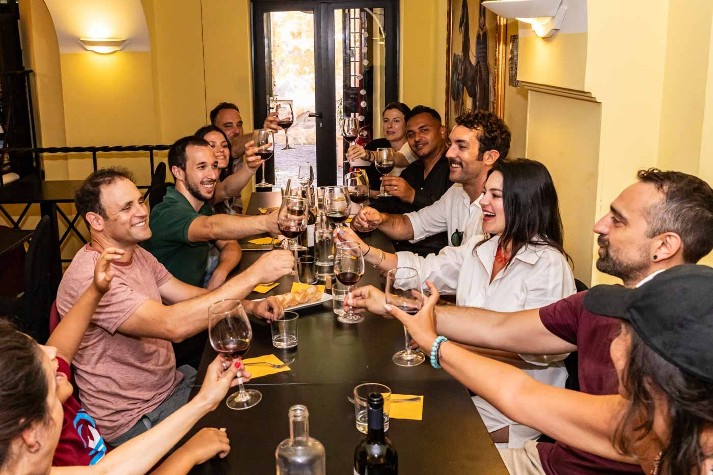 Group_celebrating_at_Spirito_DiVino_Rome